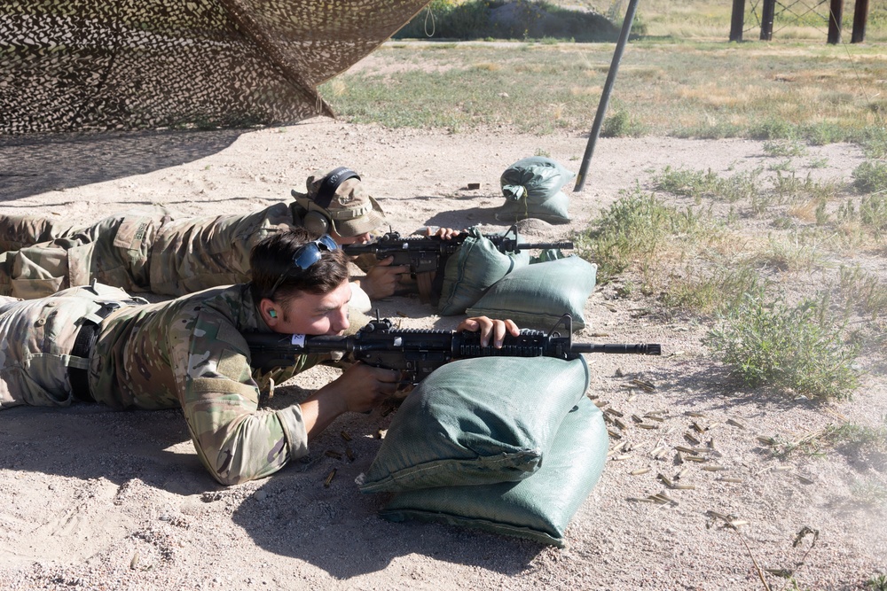 Sniper Section Headquarters and Headquaters Company 4-9 Infantry Range Day
