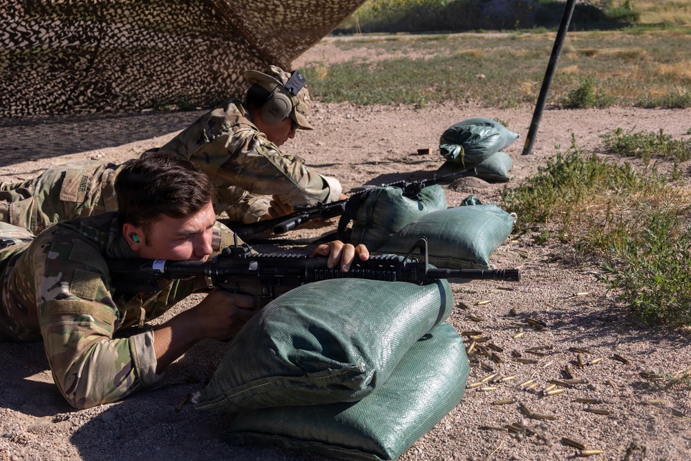 Sniper Section Headquarters and Headquaters Company 4-9 Infantry Range Day
