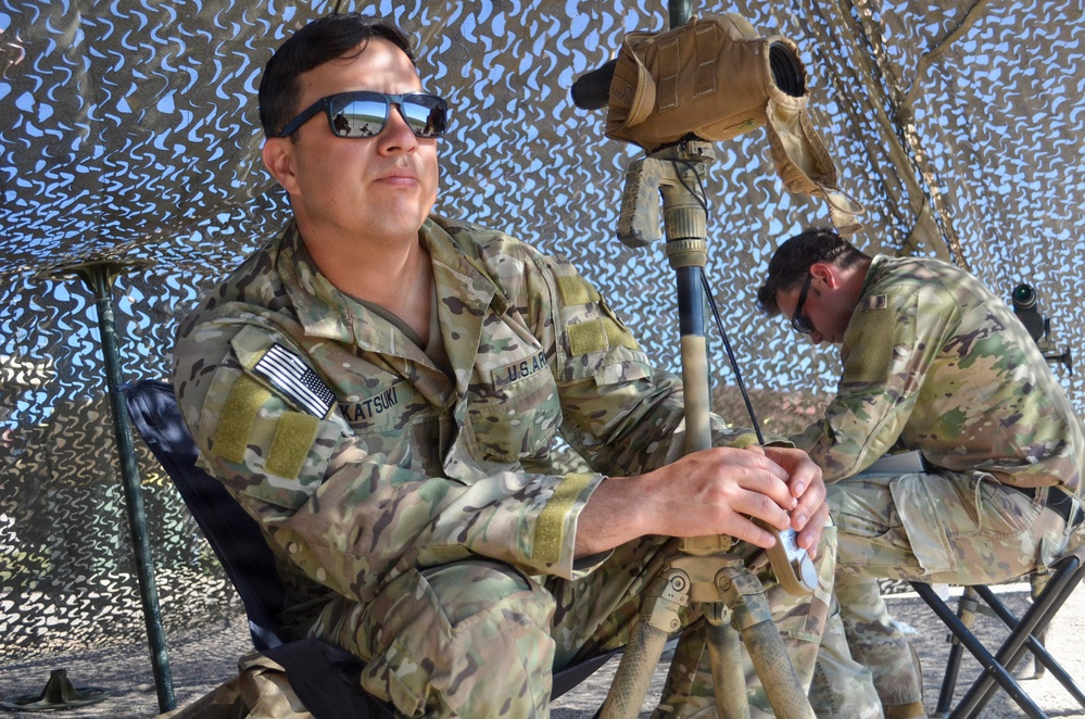 Sniper Section Headquarters and Headquaters Company 4-9 Infantry Range Day