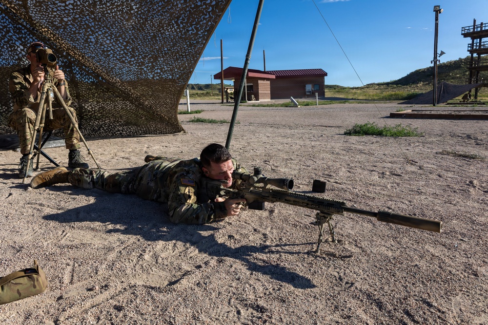 Sniper Section Headquarters and Headquaters Company 4-9 Infantry Range Day