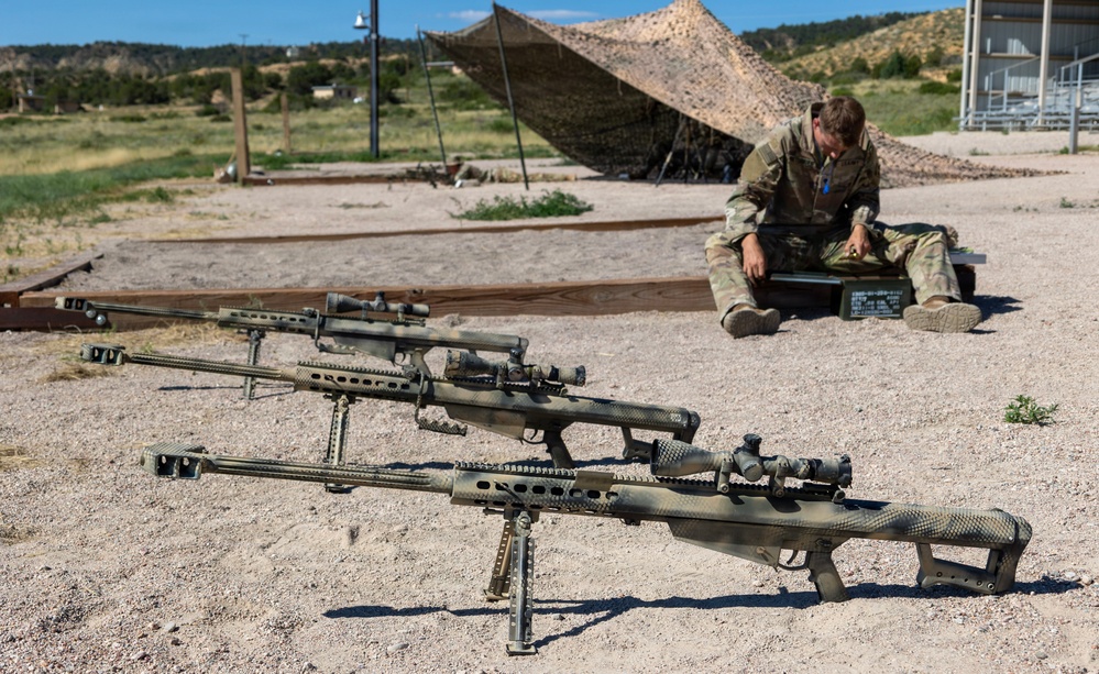 Sniper Section Headquarters and Headquaters Company 4-9 Infantry Range Day