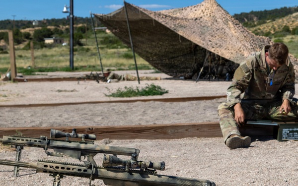 Sniper Section Headquarters and Headquaters Company 4-9 Infantry Range Day