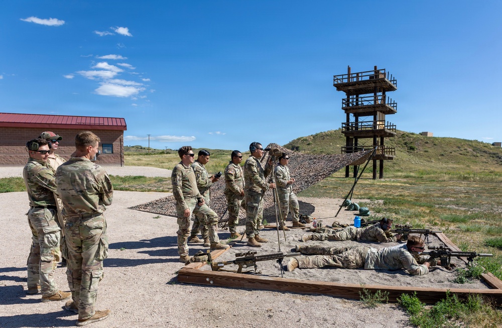 Sniper Section Headquarters and Headquaters Company 4-9 Infantry Range Day