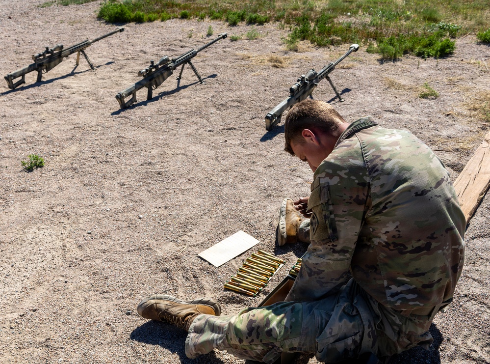 Sniper Section Headquarters and Headquaters Company 4-9 Infantry Range Day