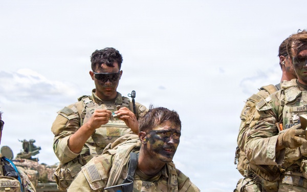 4th Battalion 9th Infantry Regiment Platoon Live Fire