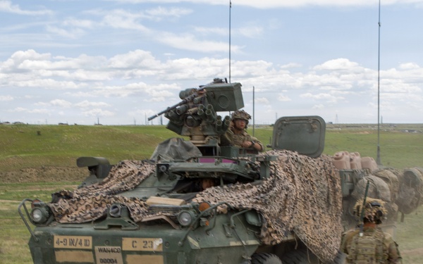 4th Battalion 9th Infantry Regiment Platoon Live Fire