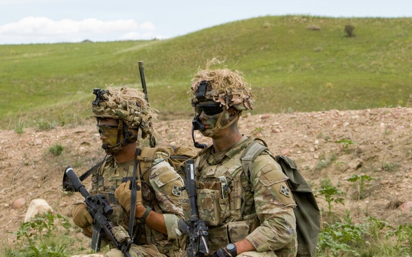 4th Battalion 9th Infantry Regiment Platoon Live Fire