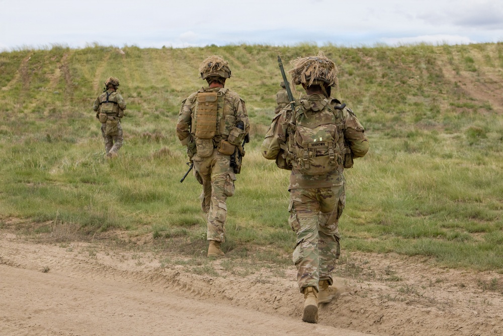 4th Battalion 9th Infantry Regiment Platoon Live Fire