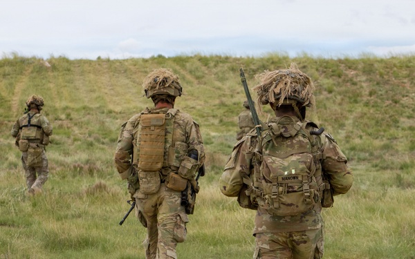 4th Battalion 9th Infantry Regiment Platoon Live Fire