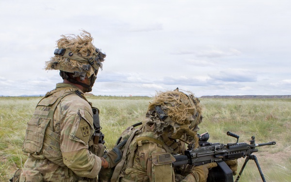 4th Battalion 9th Infantry Regiment Platoon Live Fire