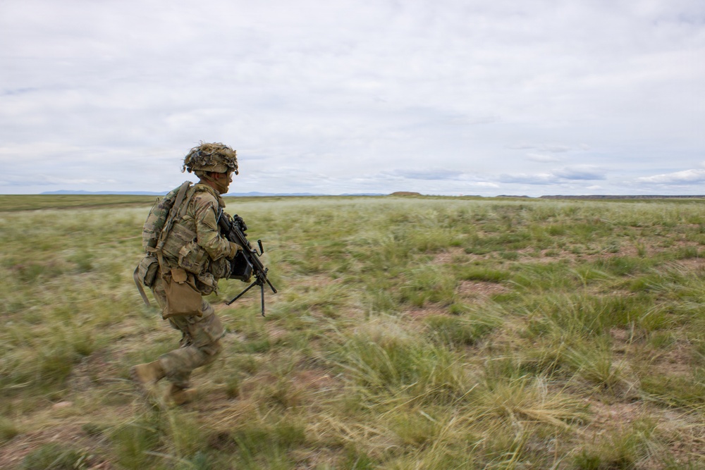 4th Battalion 9th Infantry Regiment Platoon Live Fire