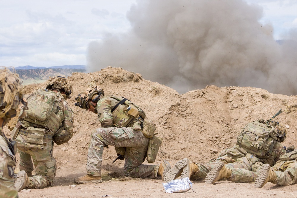 4th Battalion 9th Infantry Regiment Platoon Live Fire