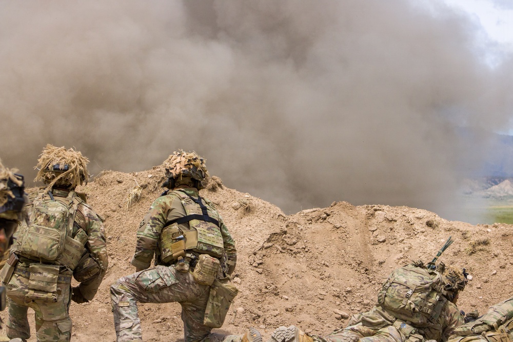 4th Battalion 9th Infantry Regiment Platoon Live Fire