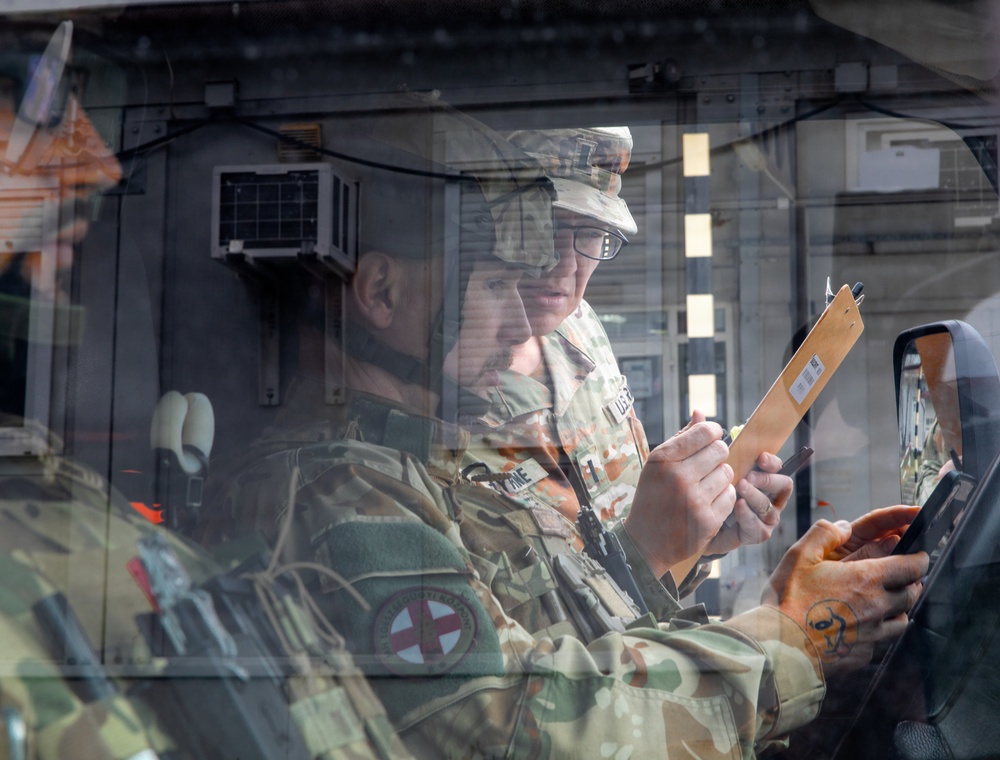 153rd Cavalry Squadron from RC-East conduct a Mass Casualty Exercise with NATO allies at Camp Novo Selo
