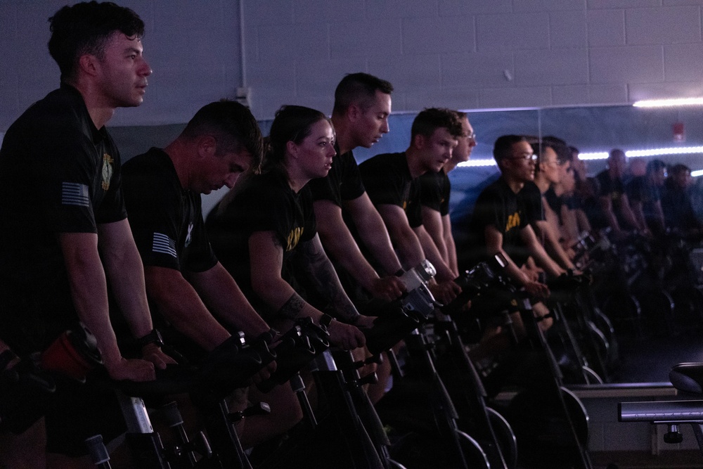 1st Stryker Brigade Combat Team RAMP PT Spin Class