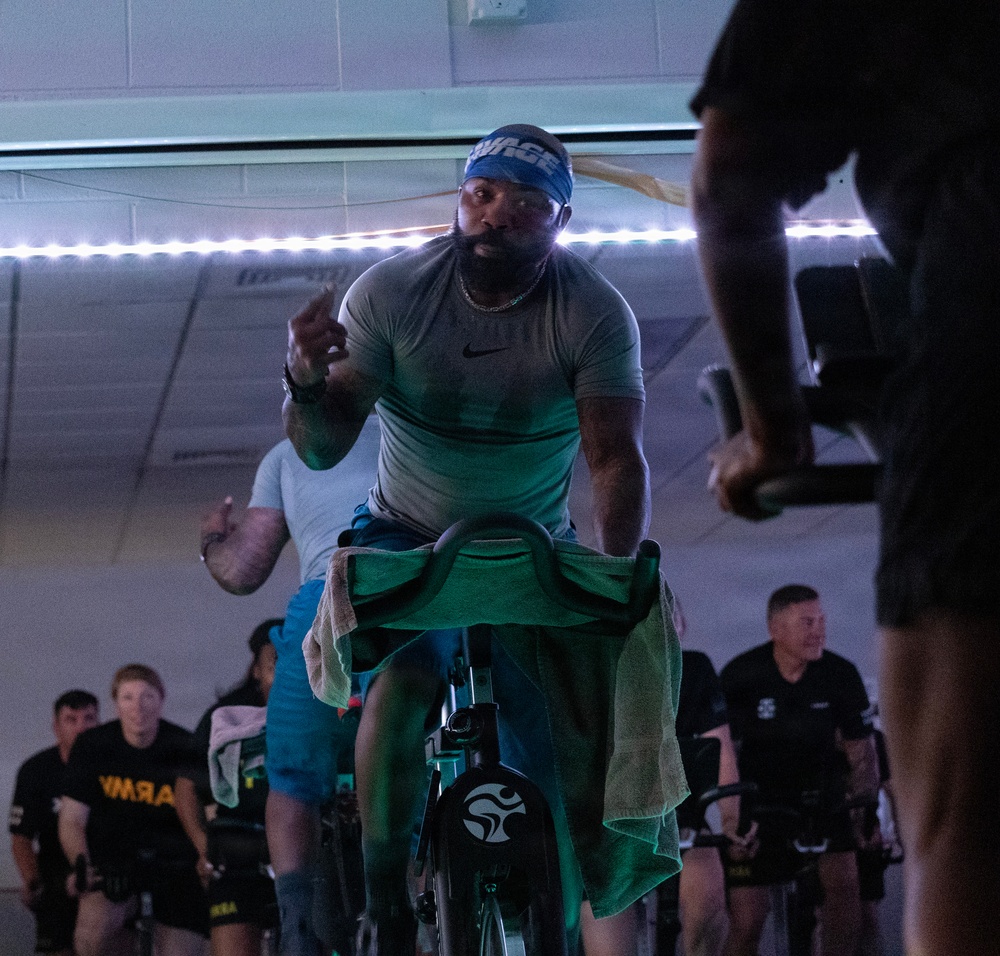 1st Stryker Brigade Combat Team RAMP PT Spin Class
