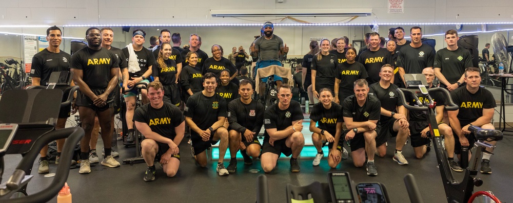 1st Stryker Brigade Combat Team RAMP PT Spin Class