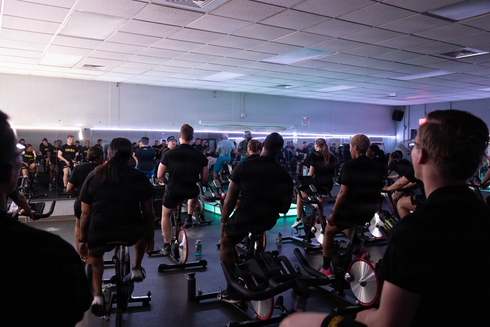 1st Stryker Brigade Combat Team RAMP PT Spin Class