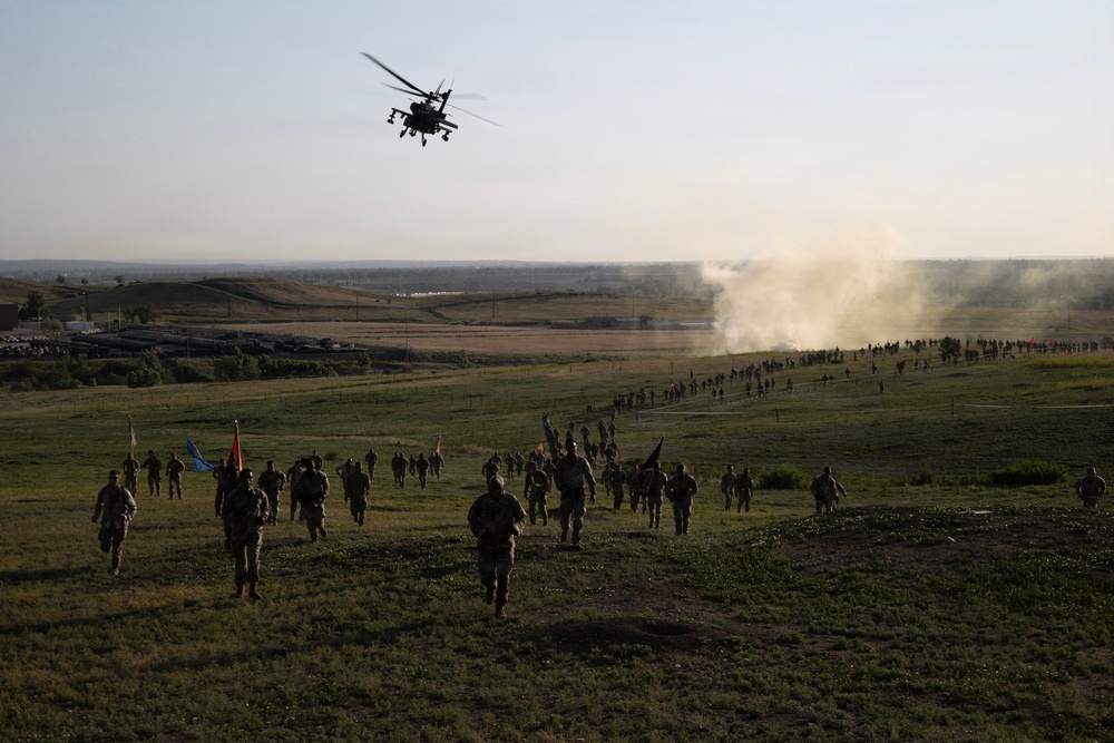 1st Styrker Brigade Combat Team 4th Infantry Division Physical Training Event Commemorating the Battle of Kamdesh