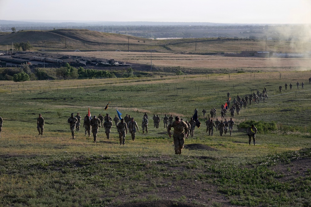 1st Styrker Brigade Combat Team 4th Infantry Division Physical Training Event Commemorating the Battle of Kamdesh