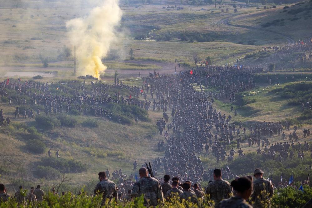 1st Styrker Brigade Combat Team 4th Infantry Division Physical Training Event Commemorating the Battle of Kamdesh