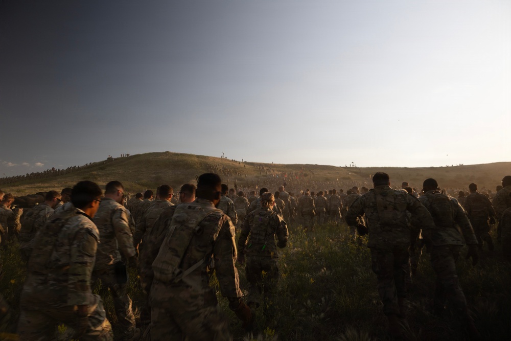 1st Styrker Brigade Combat Team 4th Infantry Division Physical Training Event Commemorating the Battle of Kamdesh