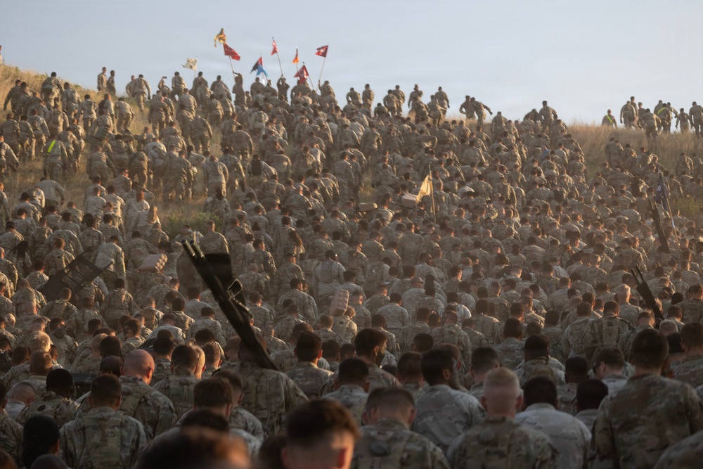 1st Styrker Brigade Combat Team 4th Infantry Division Physical Training Event Commemorating the Battle of Kamdesh