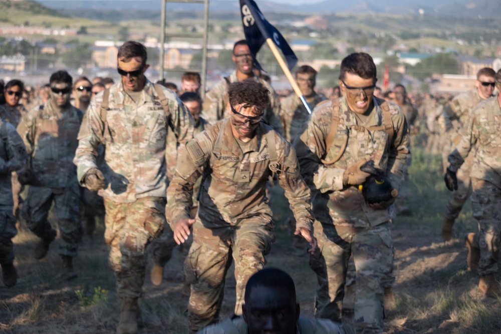 1st Styrker Brigade Combat Team 4th Infantry Division Physical Training Event Commemorating the Battle of Kamdesh