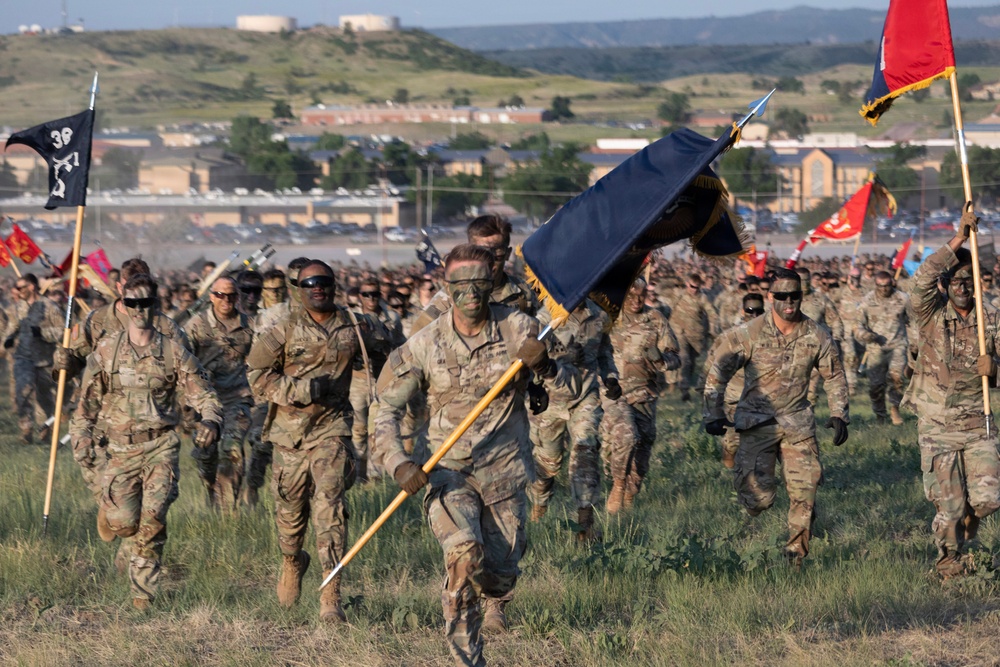 1st Styrker Brigade Combat Team 4th Infantry Division Physical Training Event Commemorating the Battle of Kamdesh