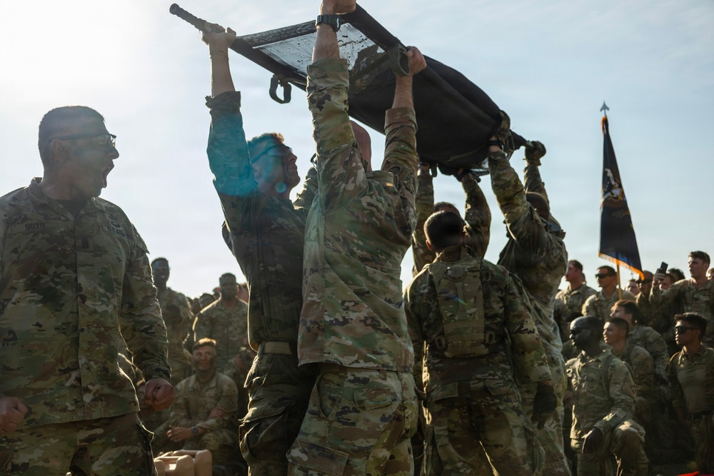 1st Styrker Brigade Combat Team 4th Infantry Division Physical Training Event Commemorating the Battle of Kamdesh