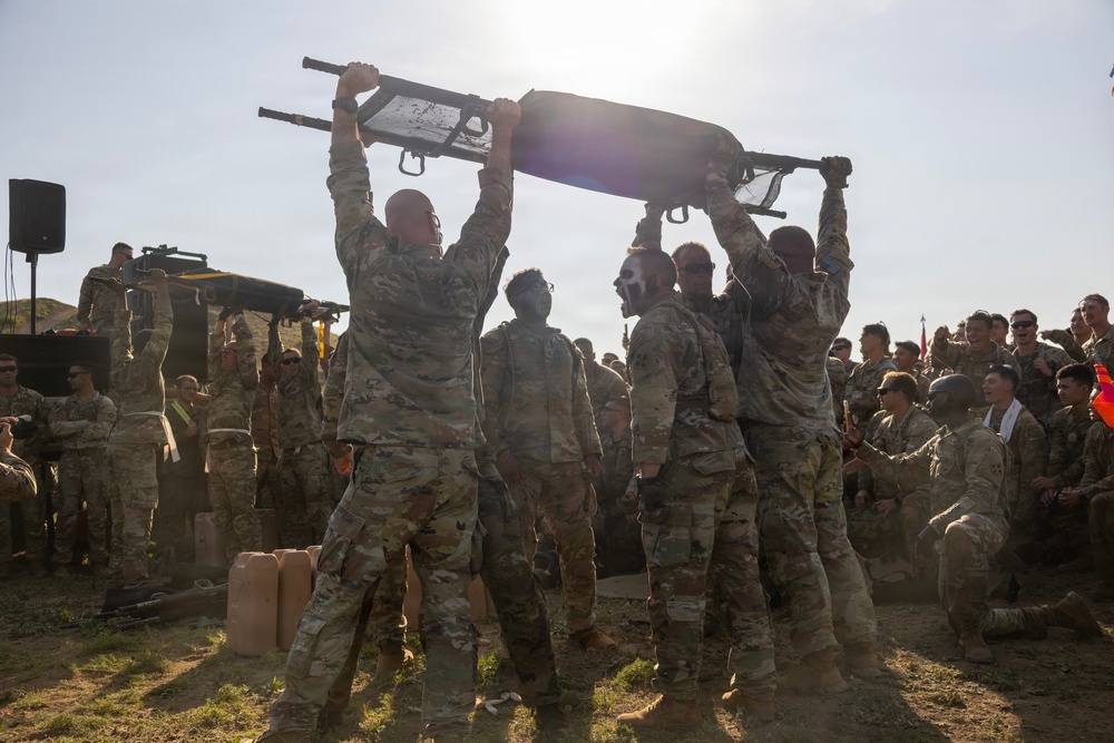 1st Styrker Brigade Combat Team 4th Infantry Division Physical Training Event Commemorating the Battle of Kamdesh