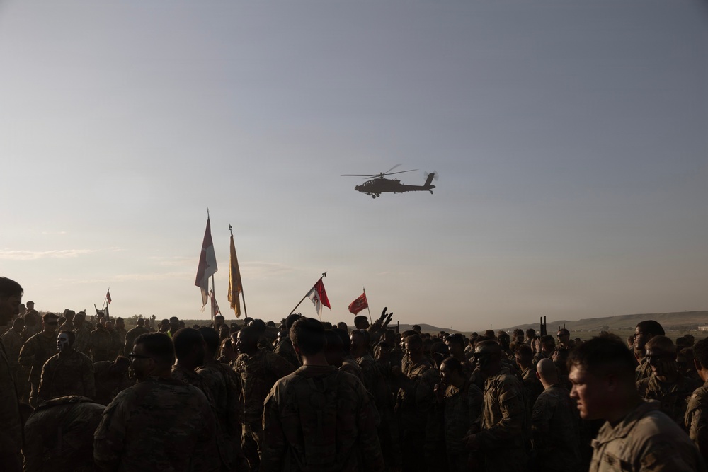1st Styrker Brigade Combat Team 4th Infantry Division Physical Training Event Commemorating the Battle of Kamdesh