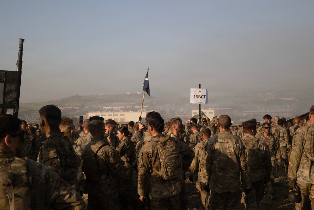 1st Styrker Brigade Combat Team 4th Infantry Division Physical Training Event Commemorating the Battle of Kamdesh