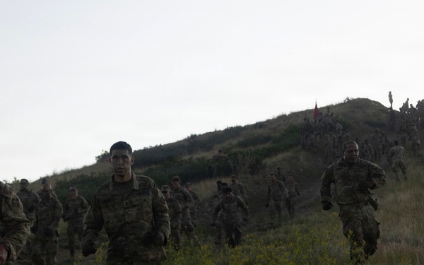 1st Styrker Brigade Combat Team 4th Infantry Division Physical Training Event Commemorating the Battle of Kamdesh
