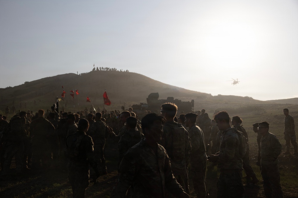 1st Styrker Brigade Combat Team 4th Infantry Division Physical Training Event Commemorating the Battle of Kamdesh