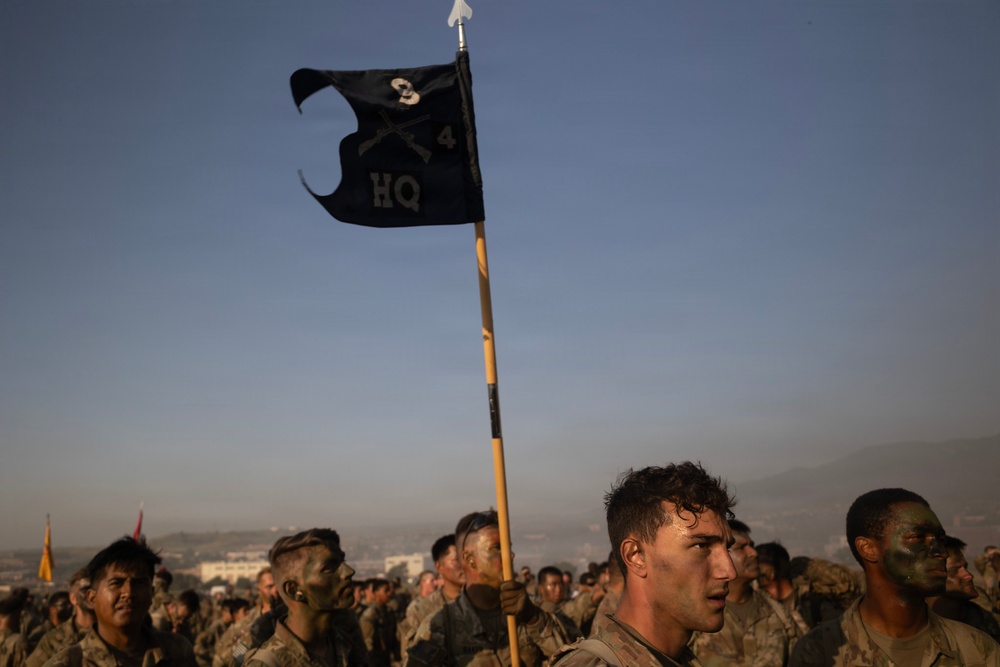 1st Styrker Brigade Combat Team 4th Infantry Division Physical Training Event Commemorating the Battle of Kamdesh