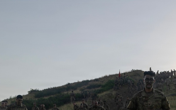 1st Styrker Brigade Combat Team 4th Infantry Division Physical Training Event Commemorating the Battle of Kamdesh