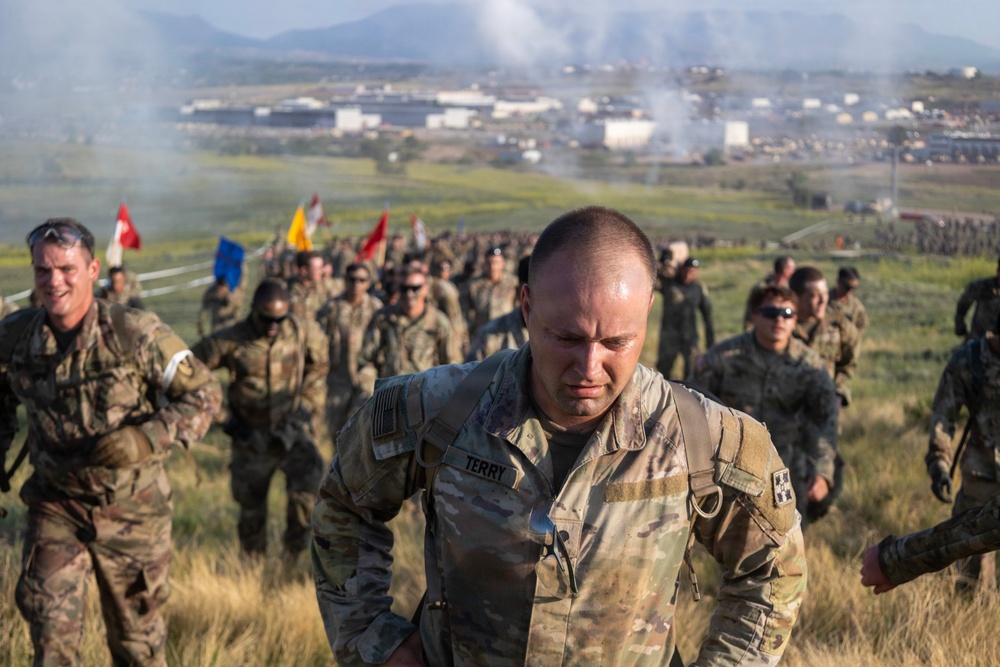 1st Styrker Brigade Combat Team 4th Infantry Division Physical Training Event Commemorating the Battle of Kamdesh
