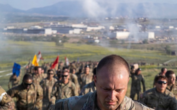 1st Styrker Brigade Combat Team 4th Infantry Division Physical Training Event Commemorating the Battle of Kamdesh
