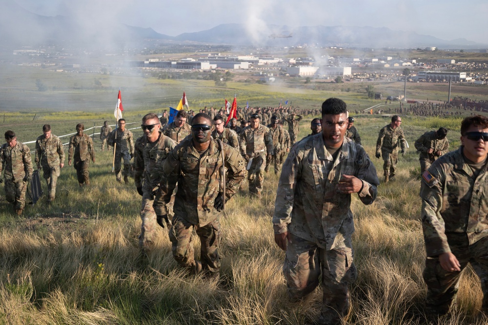 1st Styrker Brigade Combat Team 4th Infantry Division Physical Training Event Commemorating the Battle of Kamdesh