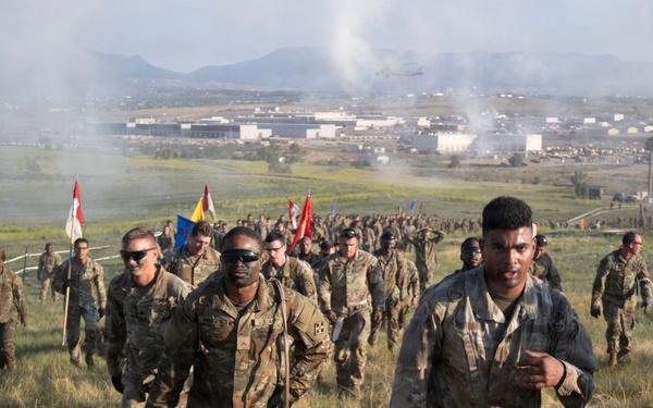 1st Styrker Brigade Combat Team 4th Infantry Division Physical Training Event Commemorating the Battle of Kamdesh
