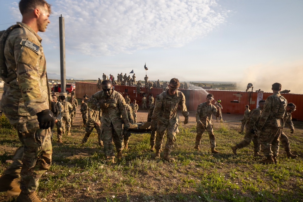 1st Styrker Brigade Combat Team 4th Infantry Division Physical Training Event Commemorating the Battle of Kamdesh