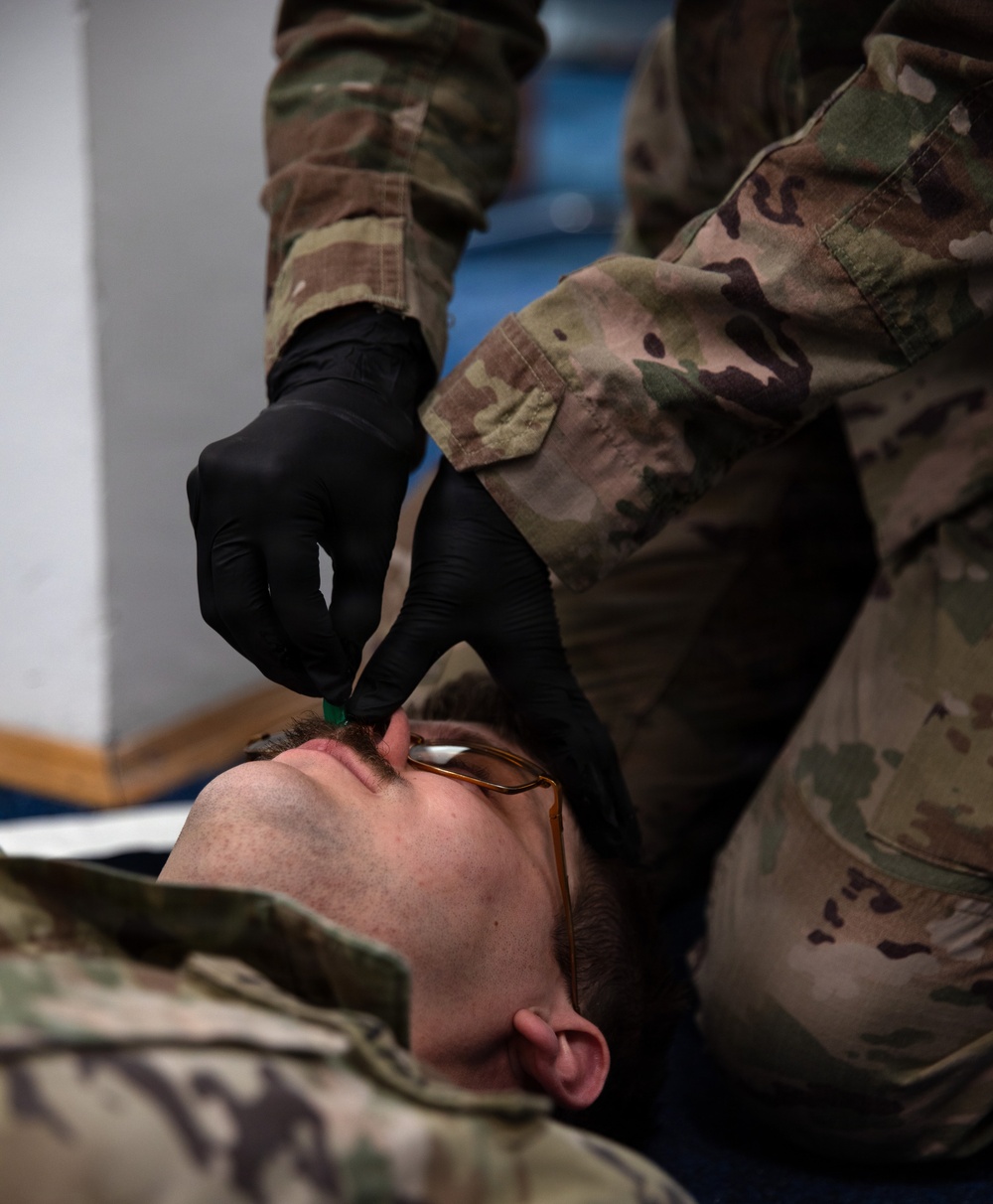 KFOR provides emergency medic class to Kosovo Police officers