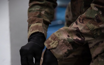 KFOR provides emergency medic class to Kosovo Police officers