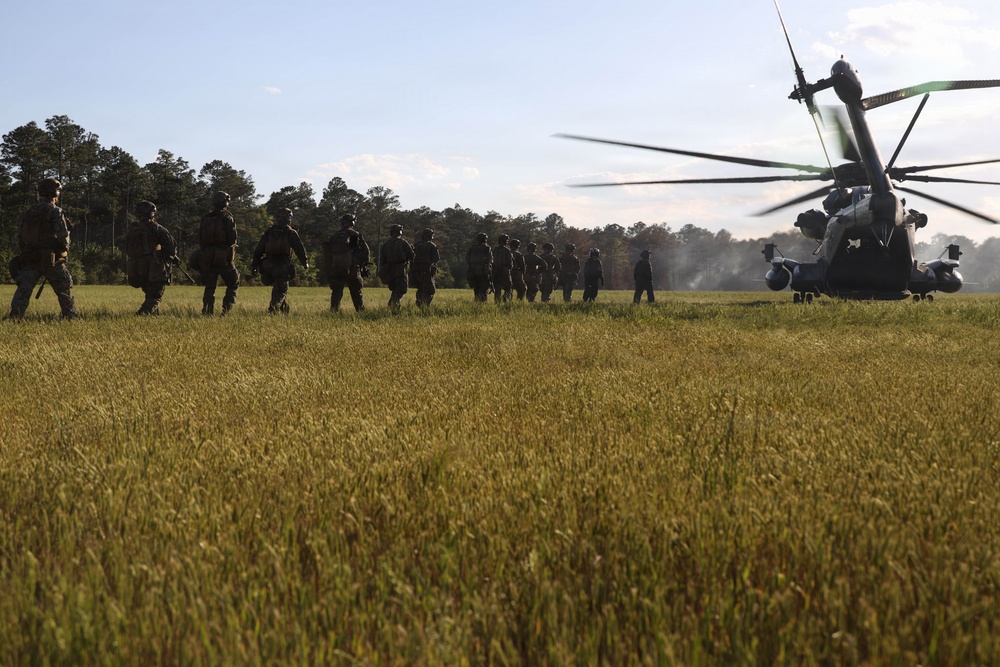 2nd CEB MCREE, Helo Insert