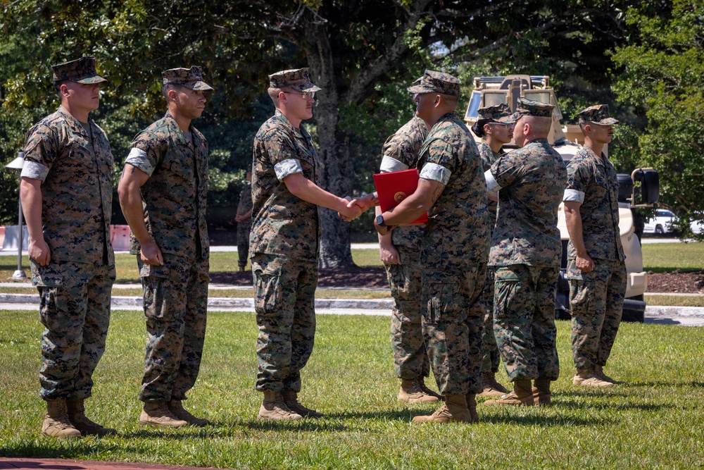 2nd Marine Division’s 85th Rededication Ceremony