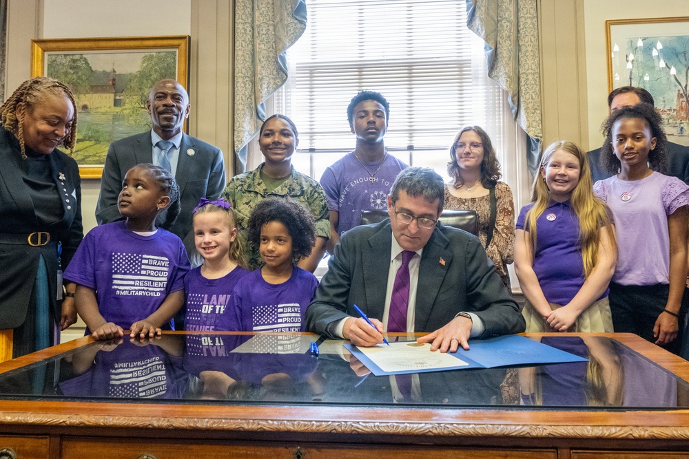 We serve, they sacrifice! April proclaimed Month of the Military Child