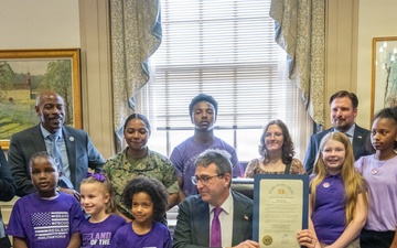 We serve, they sacrifice! April proclaimed Month of the Military Child