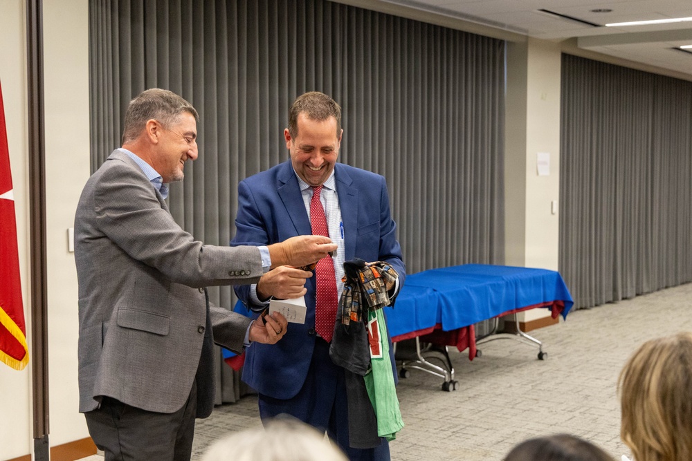 A life of service earns top civilian scholastic honor