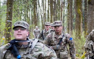 7th MSC Soldiers Compete in Best Squad Competition